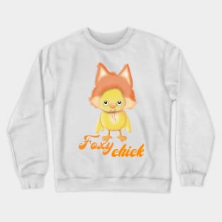 Foxy chick Crewneck Sweatshirt